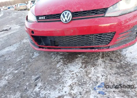 2015 Volkswagen Golf Gti 2.0T Se 4-Door from USA, damaged, VIN 3VW4T7AU5FM009640